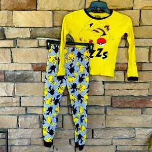 Pokémon sleepwear pajamas kids size 10